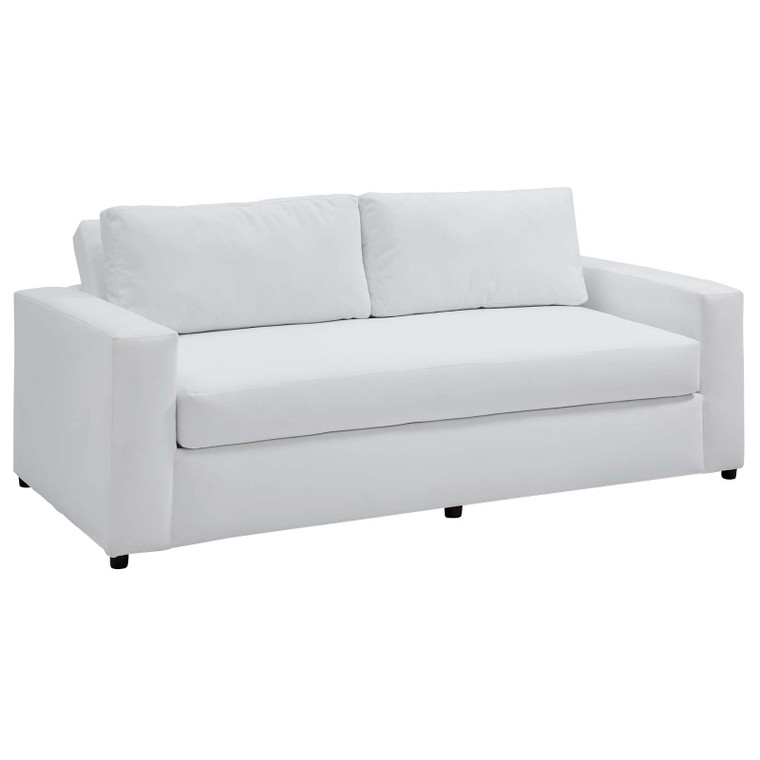 Avendale Velvet Sofa - Dove White EEI-6185-DWH By Modway Furniture