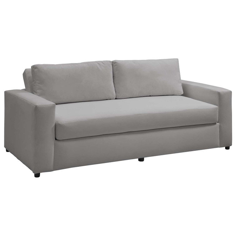 Avendale Velvet Sofa - Fog Gray Velvet EEI-6185-FGR By Modway Furniture