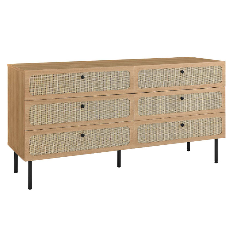 Chaucer 6-Drawer Dresser - Oak MOD-7067-OAK By Modway Furniture