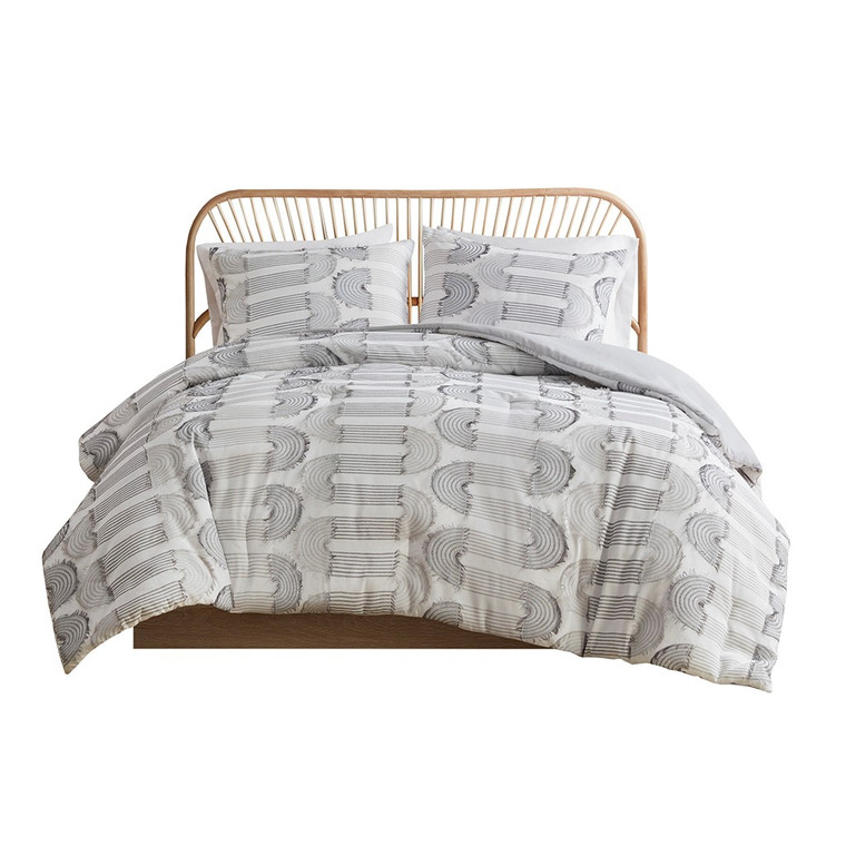 Astoria Clip Jacquard Comforter Set - Full/Queen ID10-2163 By Olliix