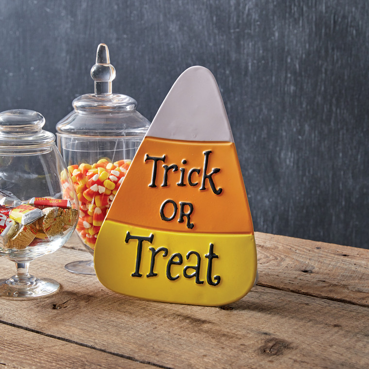 CTW Home Candy Corn A-Frame Tabletop Sign 770638