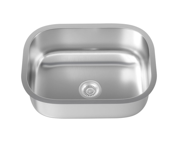Elegant Stainless Steel Undermount Kitchen Sink L23" X W18" X H9" SK20123