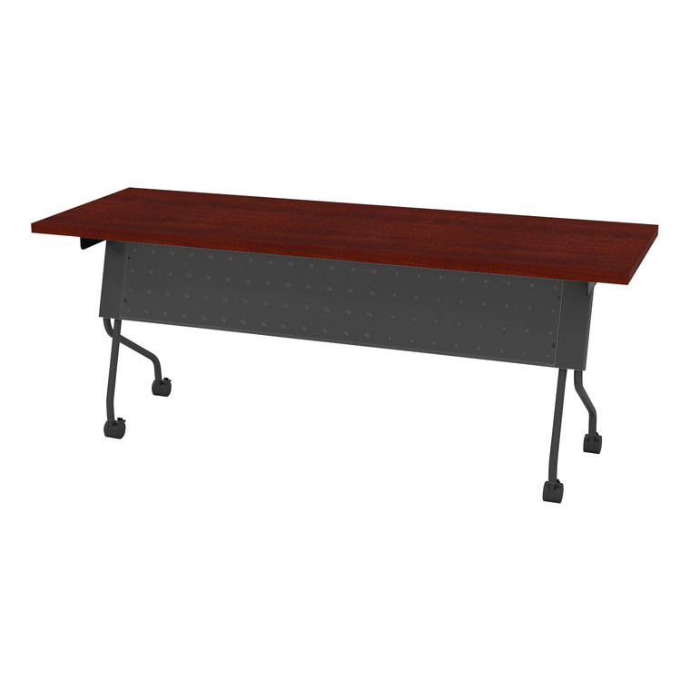 Office Star 6' Titanium Frame With Cherry Top Table - Cherry 84226TC