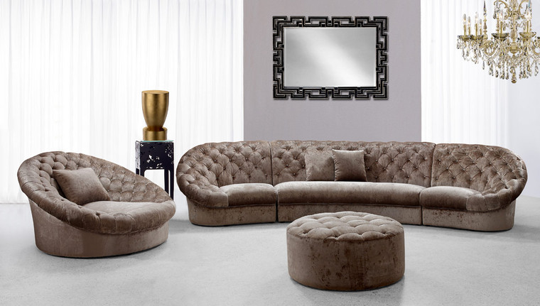 VIG Furniture VG2T0618A Cosmopolitan Sectional Sofa Mini