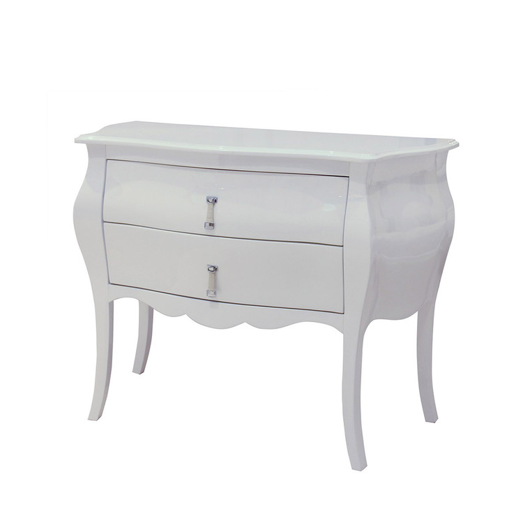 VIG Furniture VGWCTEM-8P010 Ophelia White Bedroom Dresser