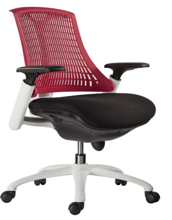 VIG Furniture VGFCINNOVATION-RED Modrest Innovation Modern Red Office Chair