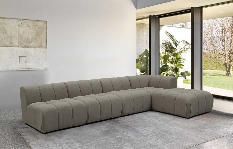 VIG Furniture VGEV-2888-C-02 Divani Casa Juniper - Modern Grey Modular Sectional Sofa