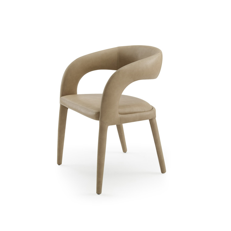 VIG Furniture VGEUMC-7182CH-TAN Modrest Faerron - Modern Tan Leatherette Dining Chair
