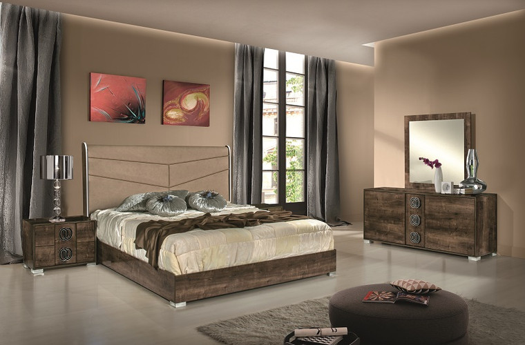 VIG Furniture VGACATHEN-BED-Q Queen Modrest Athen Italian Modern Bed