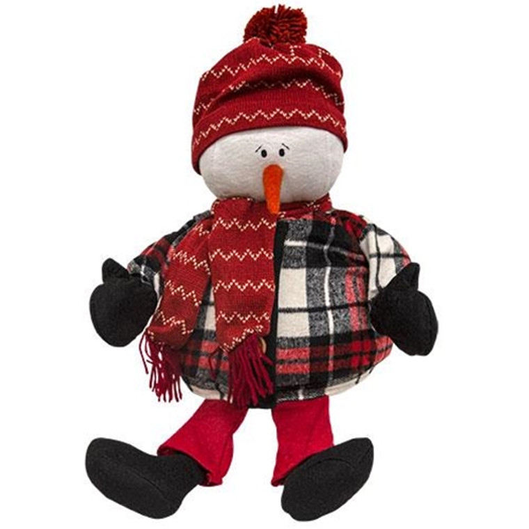 Pudgy Snowman 22" GXD21034 By CWI Gifts