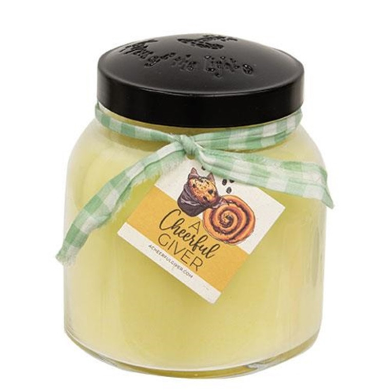 Lemon Meringue Papa Jar Candle 34Oz W11187 By CWI Gifts