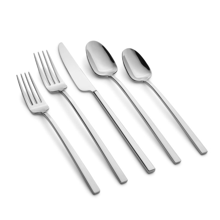 Lenox Damaris Mirror 18/0 Stainless Steel 20-Piece Flatware 350820CNW12R