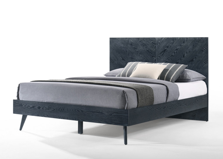 VIG Furniture VGMABR-132-BED Modrest Diana - Modern Grey Ash Bed