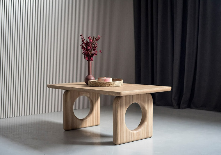 VIG Furniture VGME121257-DT Modrest Washington - Modern Natural Oak Rectangular Dining Table