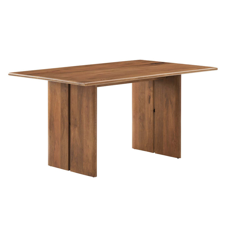 Amistad 60" Wood Dining Table - Walnut EEI-6338-WAL By Modway Furniture
