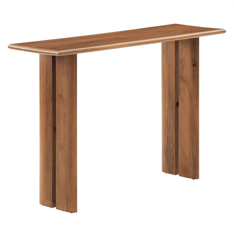 Amistad Wood Console Table - Walnut EEI-6342-WAL By Modway Furniture