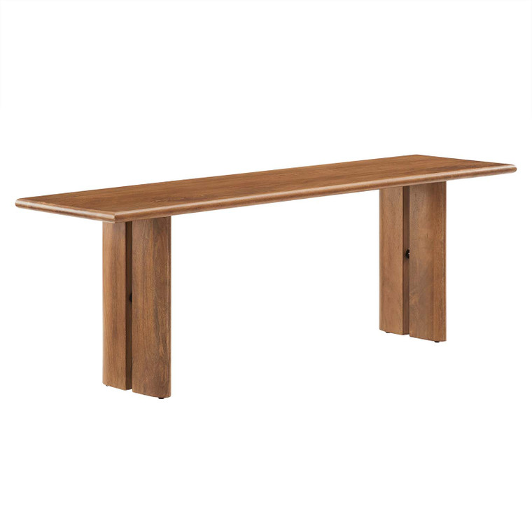 Amistad 58" Wood Bench - Walnut EEI-6344-WAL By Modway Furniture