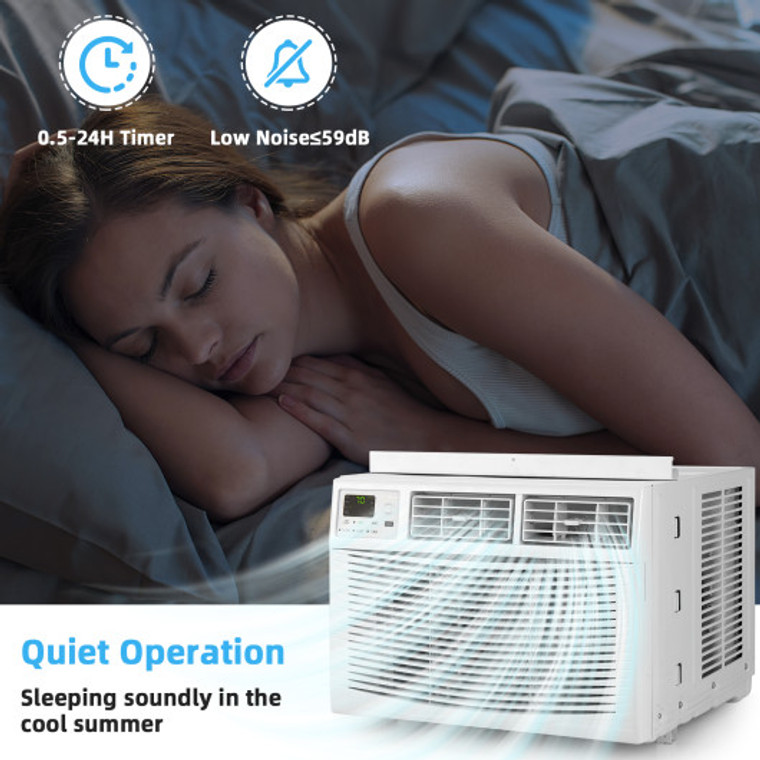 10000 Btu Window Air Conditioner-White FP10138UC-WH