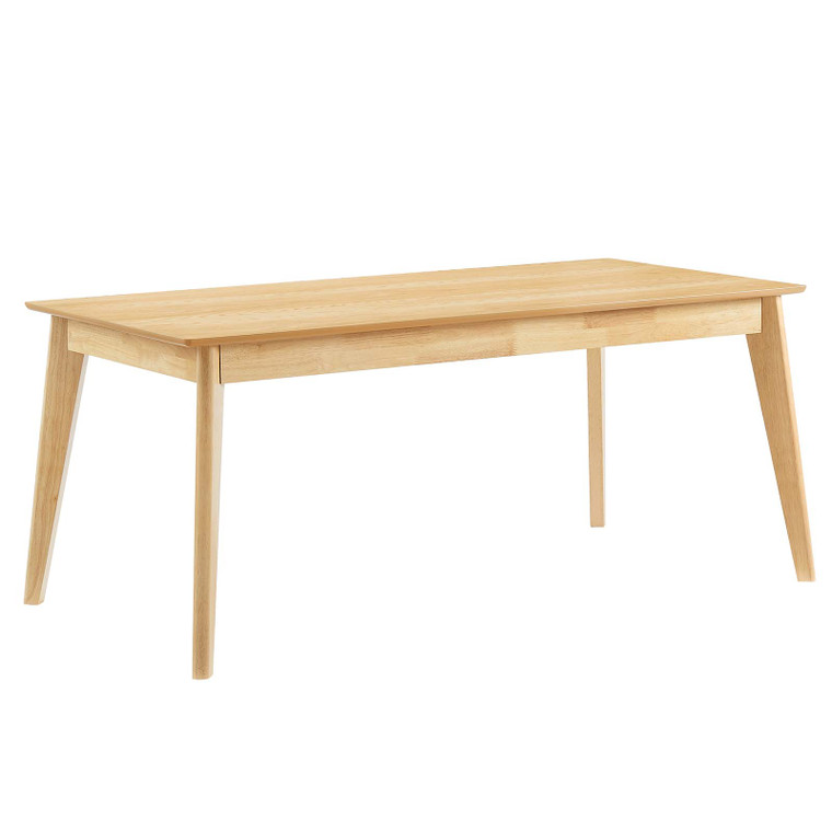Oracle 69" Rectangle Dining Table - Oak EEI-3748-OAK By Modway Furniture