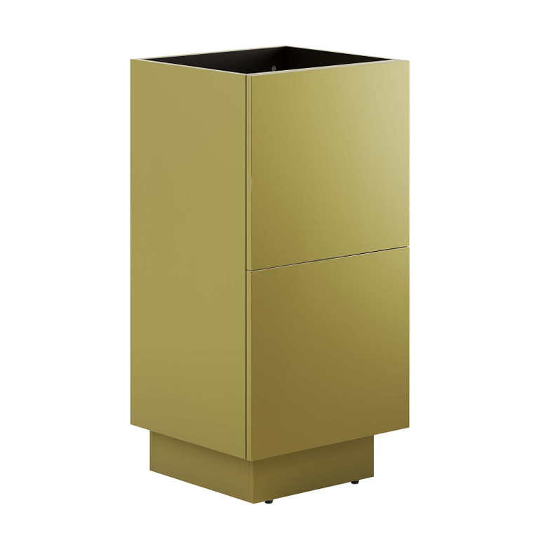 Quantum 18" Bathroom Vanity Cabinet (Sink Basin Not Included) - Gold EEI-6131-GLD By Modway Furniture