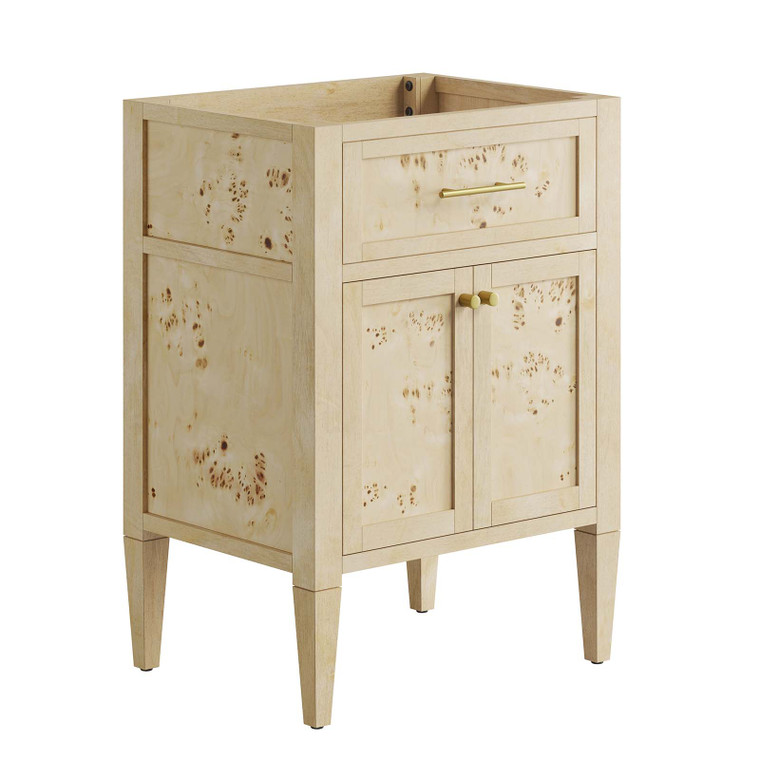 Elysian 24" Wood Bathroom Vanity Cabinet (Sink Basin Not Included) - Burgundy EEI-6137-BUR By Modway Furniture