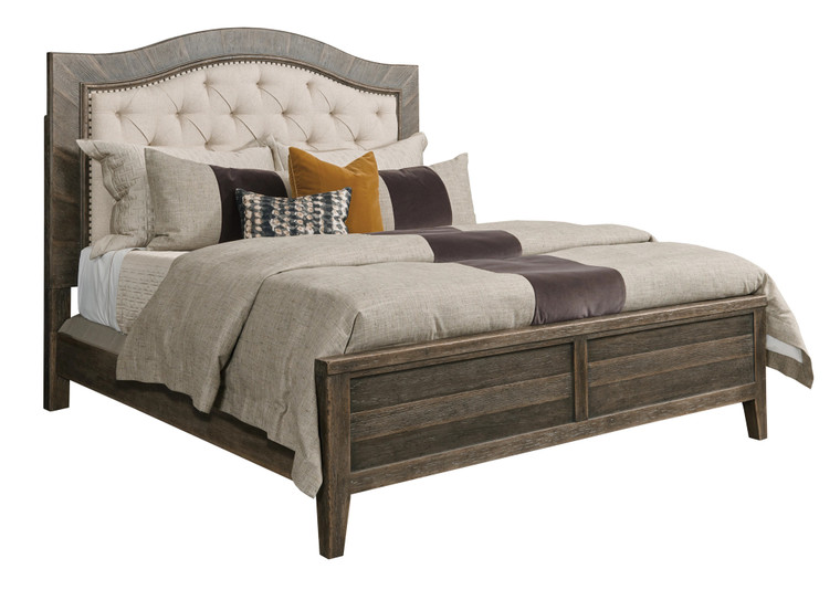 American Drew Emporium Ingram Queen Upholstered Bed Complete 012-313R