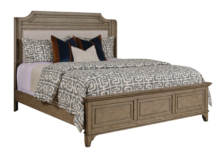 American Drew Carmine 6/0 Engels Upholstered California King Bed Package 151-318R