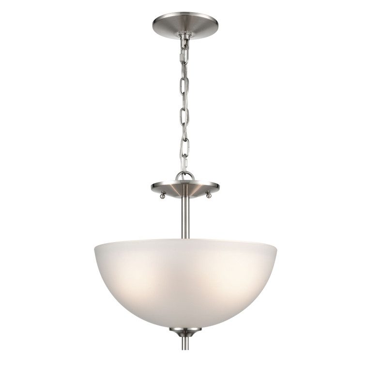 Elk Jackson 14'' Wide 2-Light Pendant - Brushed Nickel 1302PL/20