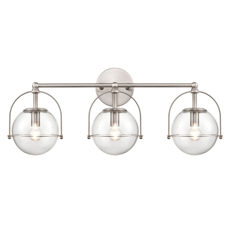 Elk Langford 24'' Wide 3-Light Vanity Light - Satin Nickel 18632/3