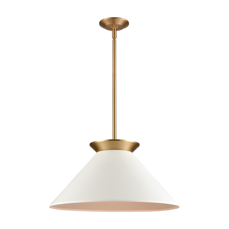 Elk Cavendish 20'' Wide 1-Light Pendant - Brushed Gold 89984/1