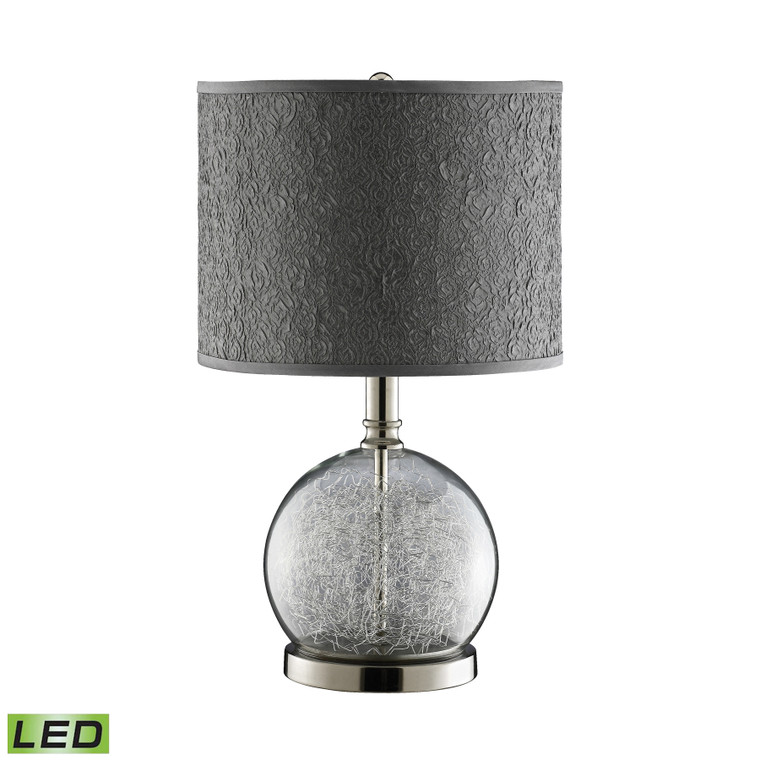 Elk Filament 22'' High 1-Light Table Lamp - Chrome - Includes Led Bulb 94732-LED