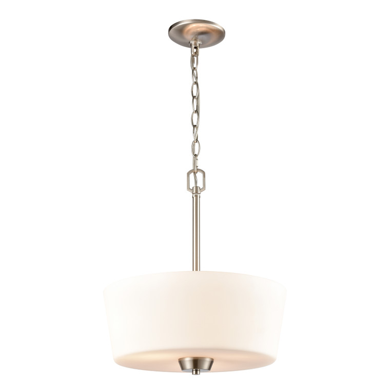 Elk Winslow 15'' Wide 3-Light Pendant - Brushed Nickel CN310842