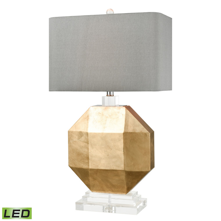 Elk Alcazaba 29.5'' High 1-Light Table Lamp - Gold Leaf - Includes Led Bulb D3619-LED