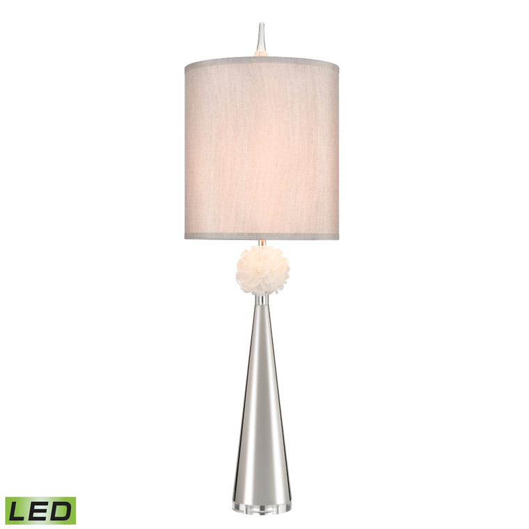 Elk Maiden 40'' High 1-Light Table Lamp - Polished Nickel - Includes Led Bulb D4671-LED