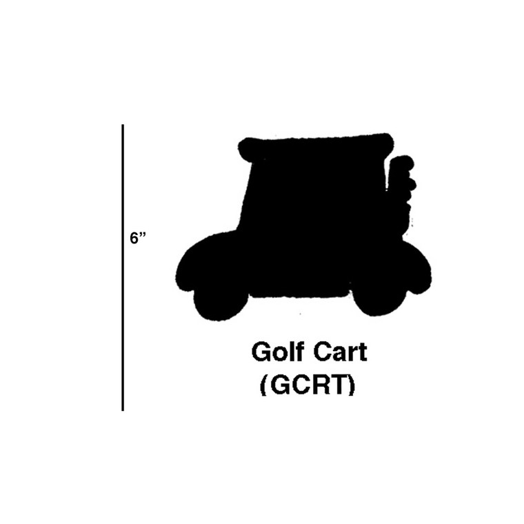 Elk Golf Cart Cookie Cutters (Set Of 6) GCRT/S6