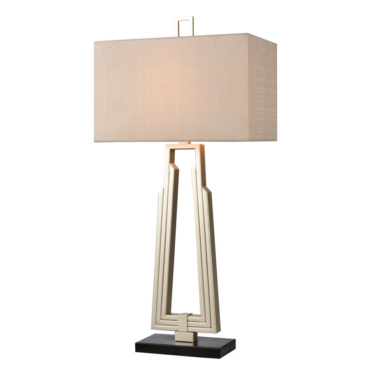 Elk Stoddard Park 33'' High 1-Light Table Lamp - Champagne Silver H0019-8551