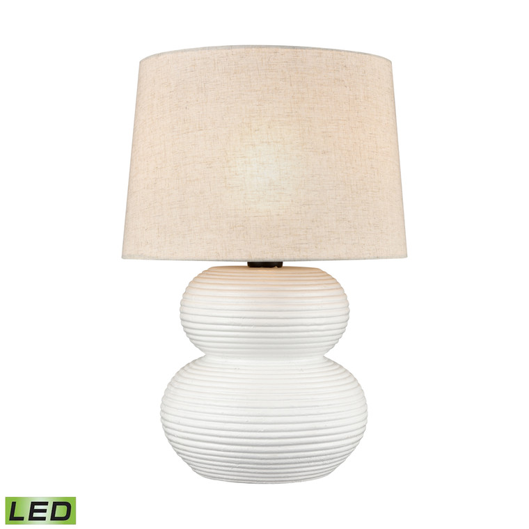 Elk Phillipa 25'' High 1-Light Outdoor Table Lamp - Matte White - Includes Led Bulb H0019-8561-LED