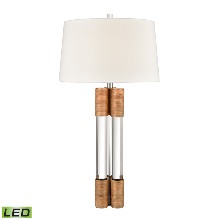 Elk Island Gate 37'' High 1-Light Table Lamp - Clear - Includes Led Bulb H0019-9515-LED
