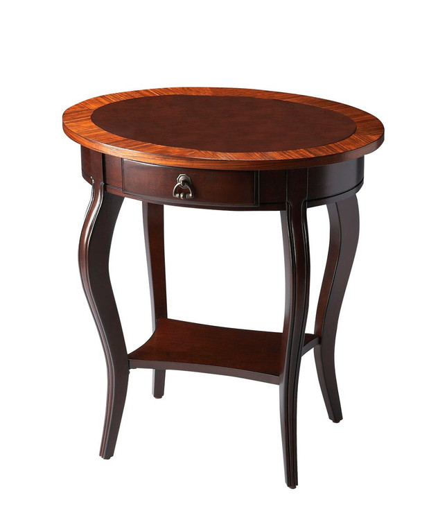 Butler Jeanette Cherry Nouveau Oval Accent Table 532211
