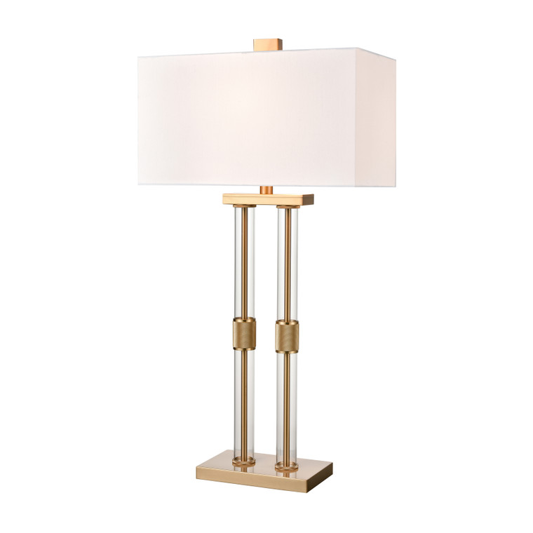 Elk Roseden Court 34'' High 1-Light Table Lamp - Aged Brass H0019-9567