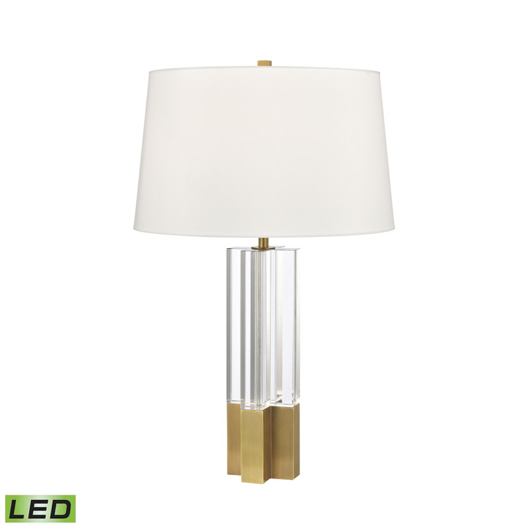 Elk Upright 27'' High 1-Light Table Lamp - Clear - Includes Led Bulb H0019-9592-LED