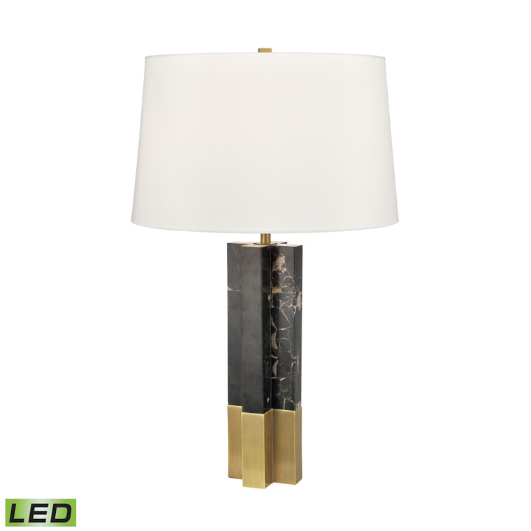 Elk Upright 27'' High 1-Light Table Lamp - Black - Includes Led Bulb H0019-9594-LED