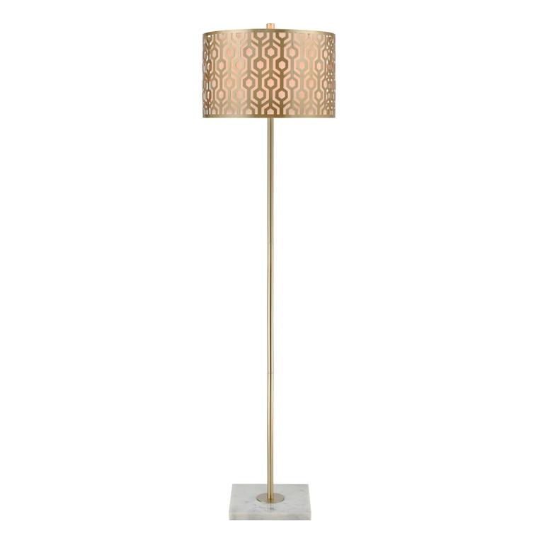 Elk Meliton 61'' High 1-Light Floor Lamp - Champagne Gold H019-7236