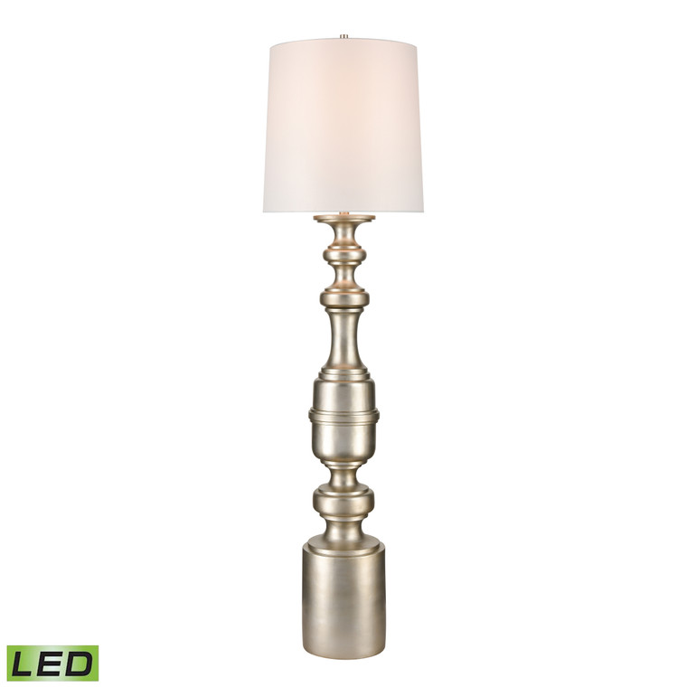 Elk Cabello 78'' High 1-Light Floor Lamp - Antique Silver - Includes Led Bulb H019-7248-LED