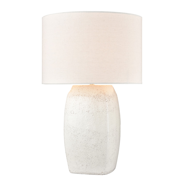 Elk Abbeystead 23'' High 1-Light Table Lamp - White H019-7255