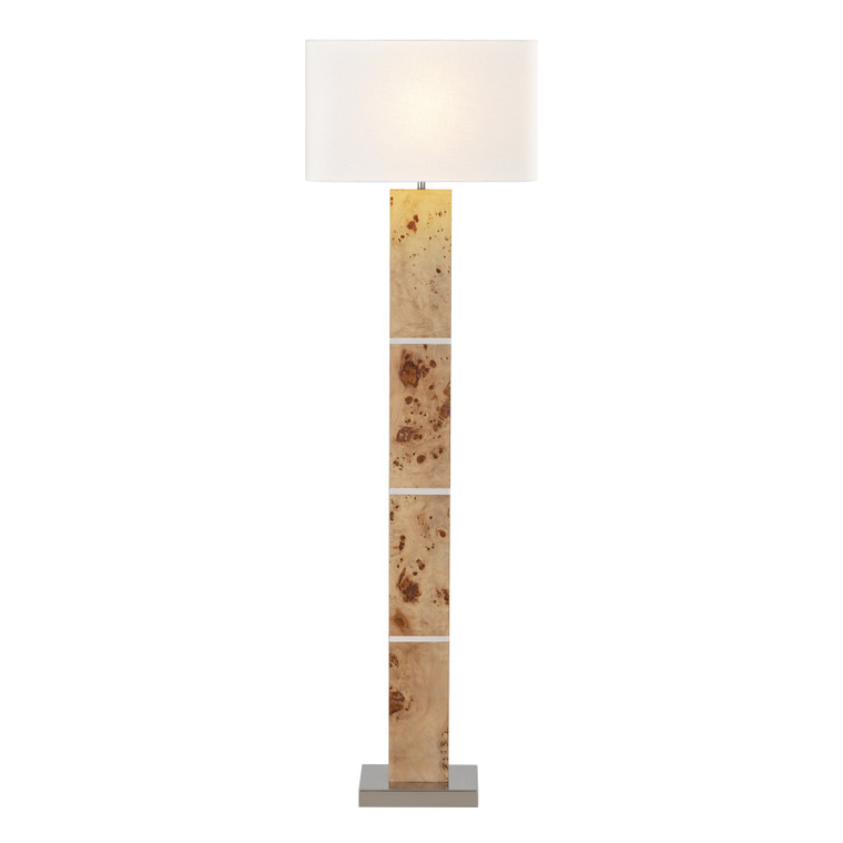 Elk Cahill 63'' High 1-Light Floor Lamp - Natural Burl H0809-11132