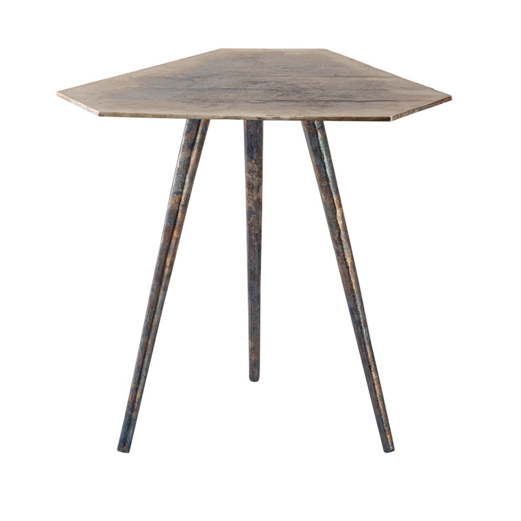 Elk Carleton Accent Table - Oxidized Nickle H0895-10480