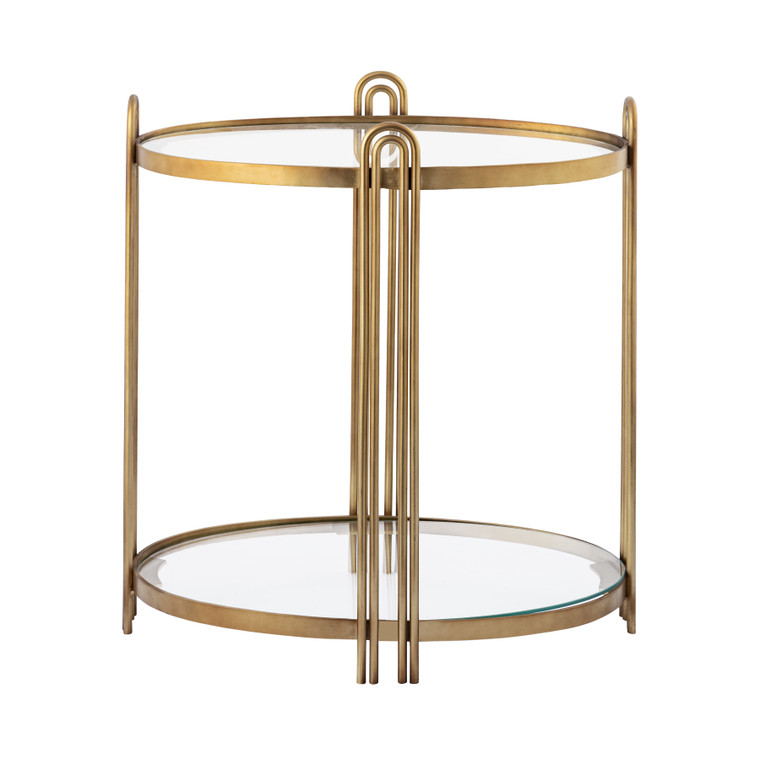 Elk Arch Accent Table - Gold H0895-10845