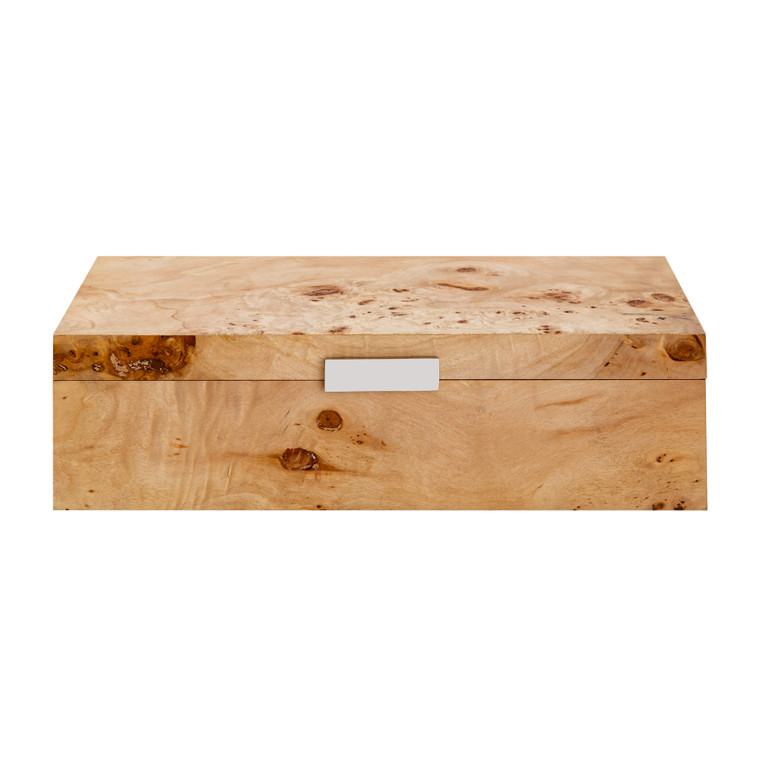 Elk Caleb Box - Rectangular Bleached Burl H0897-10962