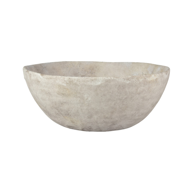 Elk Pantheon Bowl - Aged White S0017-11252